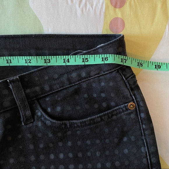 Current/Elliott Polka Dot Stiletto Jeans Sz 31 - Picture 6 of 10